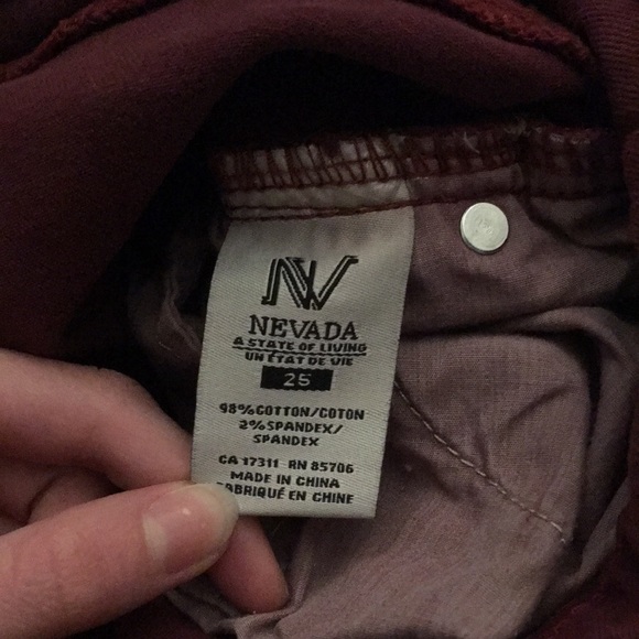 Red Nevada Jeans - Picture 5 of 5